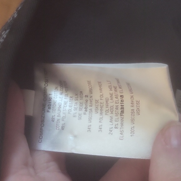 STELLA MCCARTNEY NWT SKIRT US 6 42 IT  BLACK PRINTED MEDIUM LENGTH - Picture 8 of 9